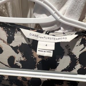 Diane Von Furstenberg Leopard Print Dress